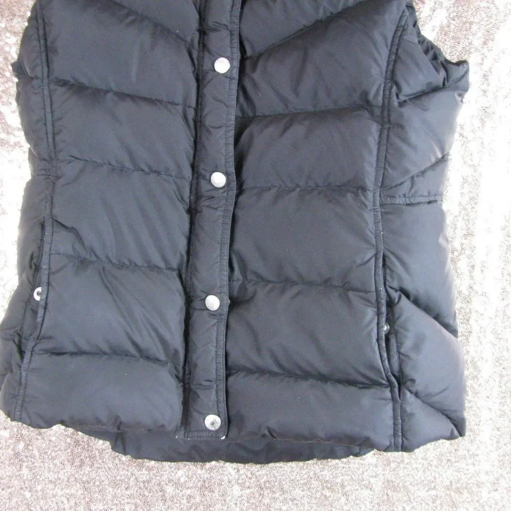 j crew puffer vest M Black